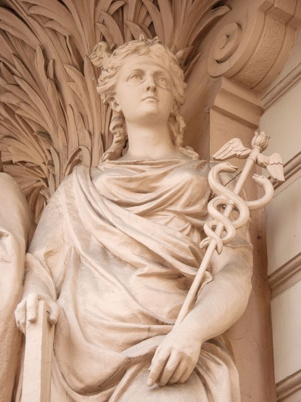 Hermes et son caducée